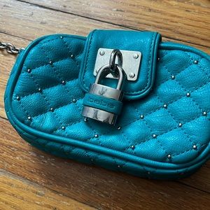 Teal Bebe purse